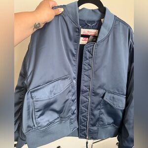 Levi’s blue bomber jacket